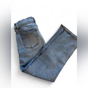 Ann Taylor Loft Modern Straight Jeans Womens Size 4 Leg Mid Rise